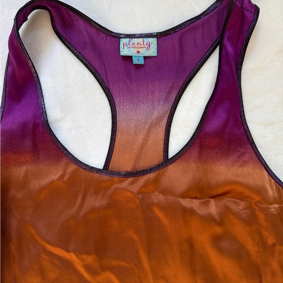 Plenty by Tracey Reese 100% Silk Gradient Dress - Picture 3 of 5